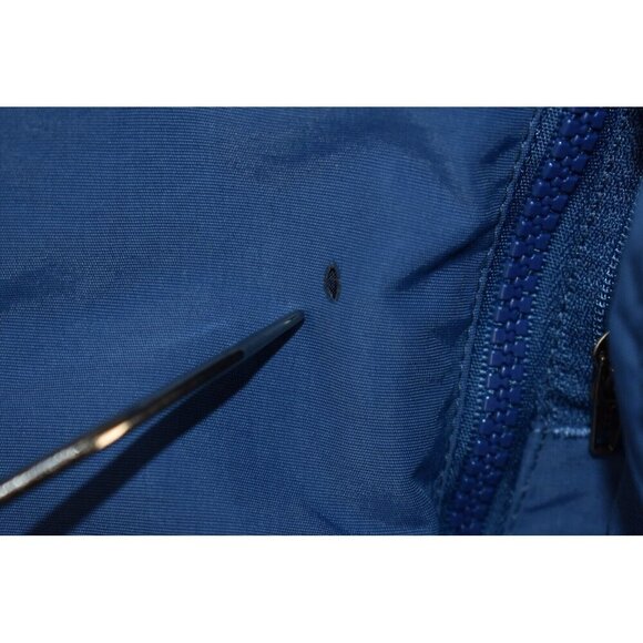 LL Bean 3 In 1 Men's Jacket Size L Blue Lined Full Zip Fleece Heavyweight -Flaws - Picture 10 of 16